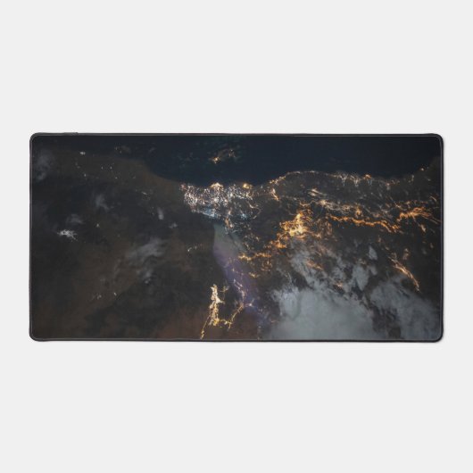 Die Sehenswürdigkeiten von Jazan und seine Vororte Schreibtischunterlage (Vorderseite)