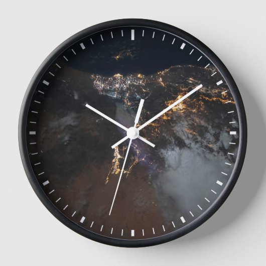 Die Sehenswürdigkeiten von Jazan und seine Vororte Uhr (Vorderseite)