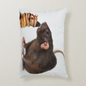 Die sehr hungrige Ratte Dekokissen (Vorderseite(Vertikal))