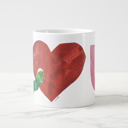 Die sehr hungrige Raupe | Ich höre dich Jumbo-Tasse (Vorderseite)