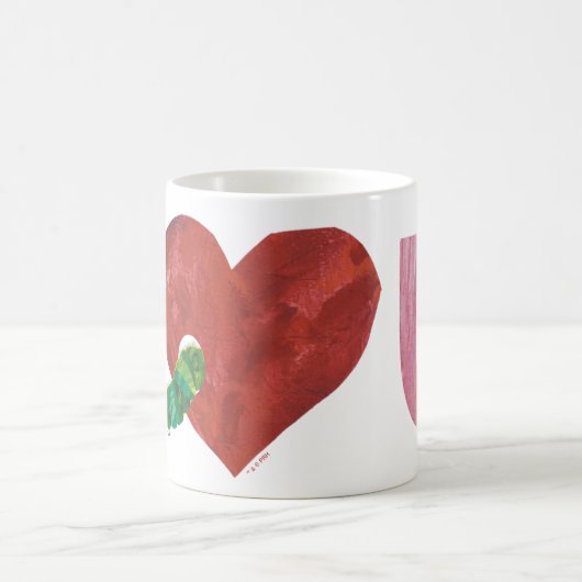 Die sehr hungrige Raupe | Ich höre dich Kaffeetasse (Mittel)