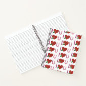 Die sehr hungrige Raupe | Ich höre dich Notizblock (Innenseite)