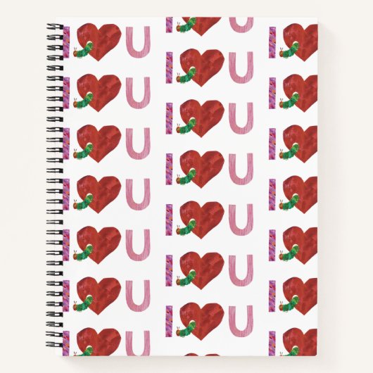 Die sehr hungrige Raupe | Ich höre dich Notizblock (Vorderseite)