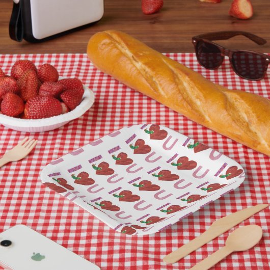 Die sehr hungrige Raupe | Ich höre dich Pappteller (Picknick)