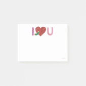 Die sehr hungrige Raupe | Ich höre dich Post-it Klebezettel (Vorderseite)