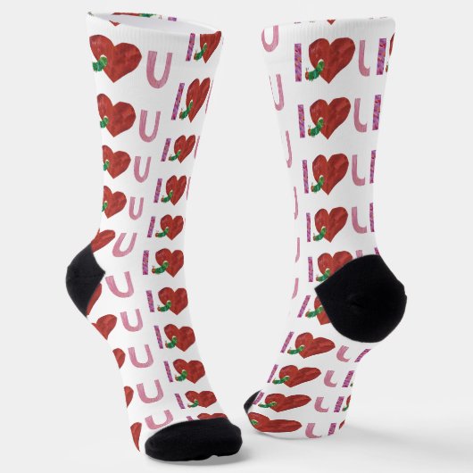 Die sehr hungrige Raupe | Ich höre dich Socken (Gewinkelt)