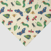 Die sehr hungrige Raupe ist ein freundliches Muste Seidenpapier (Ausschnitt)