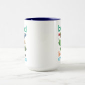 Die sehr hungrige Raupe ist ganz kreativ Tasse (Zentrum)