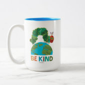Die sehr hungrige Raupe ist nett Zweifarbige Tasse (Links)