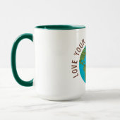 Die sehr hungrige Raupe Liebe für Ihren Planeten Tasse (Links)