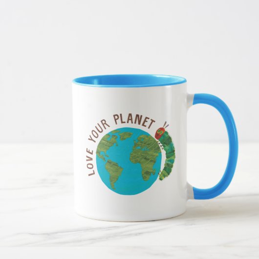 Die sehr hungrige Raupe Liebe für Ihren Planeten Tasse (Rechts)