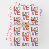 Die sehr hungrige Raupe | LIEBE Geschenkpapier Set (Beispiel)