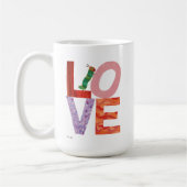 Die sehr hungrige Raupe | LIEBE Kaffeetasse (Links)