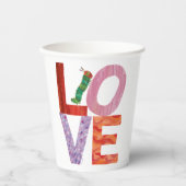 Die sehr hungrige Raupe | LIEBE Pappbecher (Vorderseite)