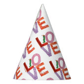 Die sehr hungrige Raupe | LIEBE Partyhütchen (Links)