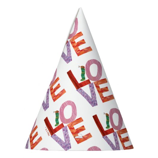 Die sehr hungrige Raupe | LIEBE Partyhütchen (Links)