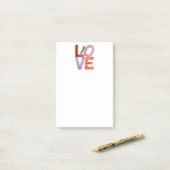 Die sehr hungrige Raupe | LIEBE Post-it Klebezettel (Auf Schreibtisch)