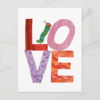Die sehr hungrige Raupe | LIEBE Postkarte