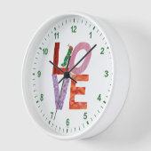 Die sehr hungrige Raupe | LIEBE Uhr (Winkel)