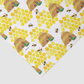 Die sehr hungrige Raupe Rette das Bienenmuster Seidenpapier (Ausschnitt)