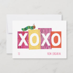 Die sehr hungrige Raupe   XOXO Einladung