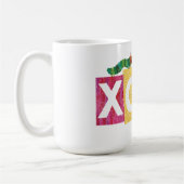 Die sehr hungrige Raupe | XOXO Kaffeetasse (Links)