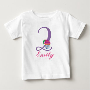 Die sehr hungrige Raupe zum ersten Geburtstag Baby T-shirt