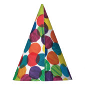 Die sehr hungrige Raupe zum Geburtstag Partyhütchen (Rückseite)