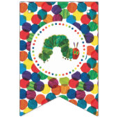 Die sehr hungrige Raupe zum Geburtstag Wimpelkette (Erste Fahne)