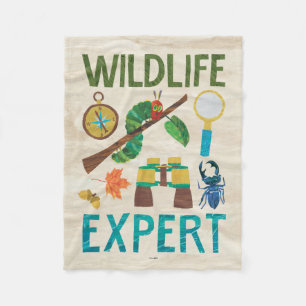 Die sehr unglückliche Raupe des Wildtierexperten Fleecedecke