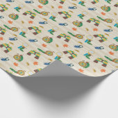 Die sehr unglückliche Raupe Wildtierexperte Patter Geschenkpapier (Ecke)