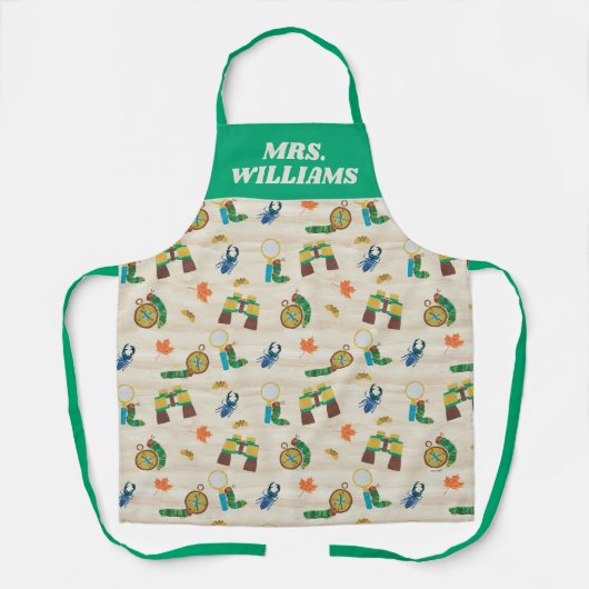 Die sehr unglückliche Raupe Wildtierexperte Patter Schürze (Vorderseite)