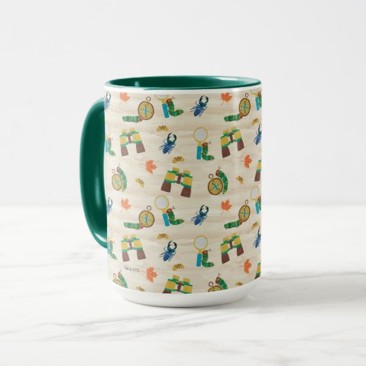 Die sehr unglückliche Raupe Wildtierexperte Patter Tasse (Vorderseite Links)