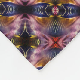 Die seidene Wiederholung in schwarz und bordeauxro Fleecedecke