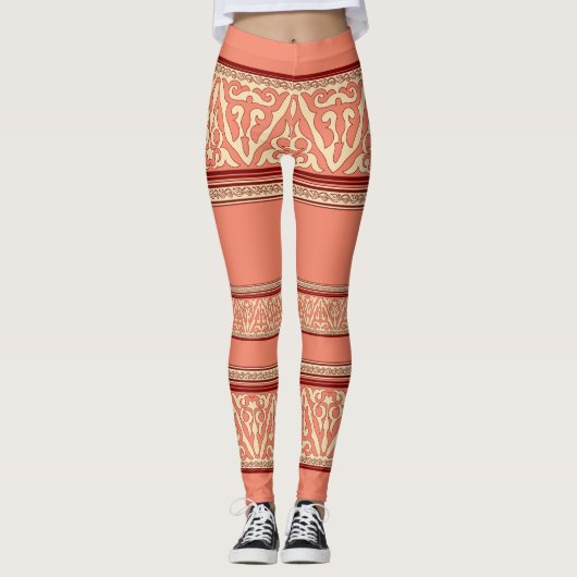 Die Seidenstraßen-Leggings Leggings (Vorderseite)