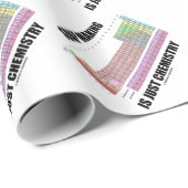 Die Seifen-Herstellung ist gerade Chemie Geschenkpapier (Rolleneckpunkt)