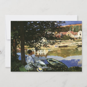 Die Seine-Bank, Bennecourt von Claude Monet