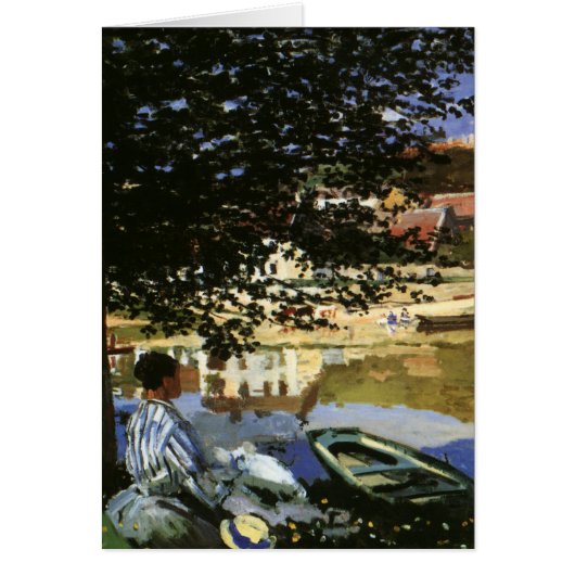 Die Seine-Bank, Bennecourt von Claude Monet (Vorne)