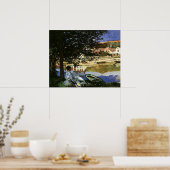 Die Seine-Bank, Bennecourt von Claude Monet Poster (Küche)