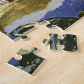 Die Seine-Bank, Bennecourt von Claude Monet Puzzle (Seite)