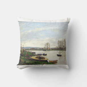 Die Seine bei Argenteuil von Sisley Kissen