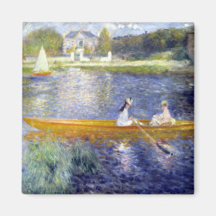 Die Seine bei Asnieres (der Skiff) Renoir Magnet