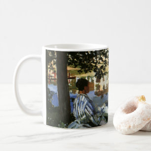 Die Seine bei Bennecourt von Claude Monet Kaffeetasse
