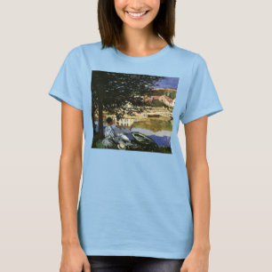 Die Seine bei Bennecourt von Claude Monet T-Shirt