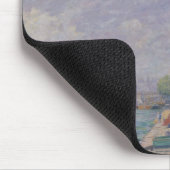 Die Seine bei Bercy, 1885 Mousepad (Ecke)