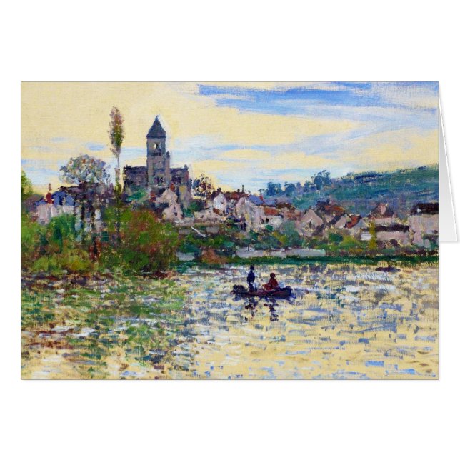 Die Seine bei Vetheuil Claude Monet (Vorderseite (Horizontal))