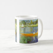 Die Seine durch Pierre Renoir Kaffeetasse (VorderseiteRechts)