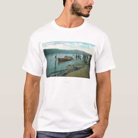 Die Seine-Fischen auf dem RiverColumbia Fluss ODER T-Shirt (Vorderseite)