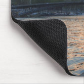 Die Seine-Sonnenuntergang Mousepad (Ecke)