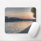 Die Seine-Sonnenuntergang Mousepad (Mit Mouse)